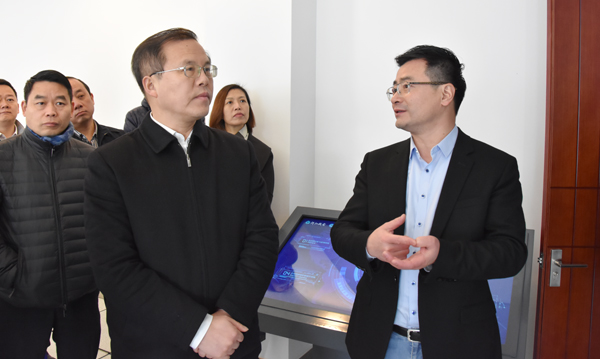 杭州市委常委、余杭區(qū)委書(shū)記毛溪浩一行蒞臨我司考察調(diào)研